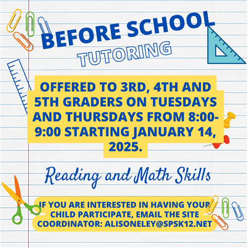  Before School Tutoring